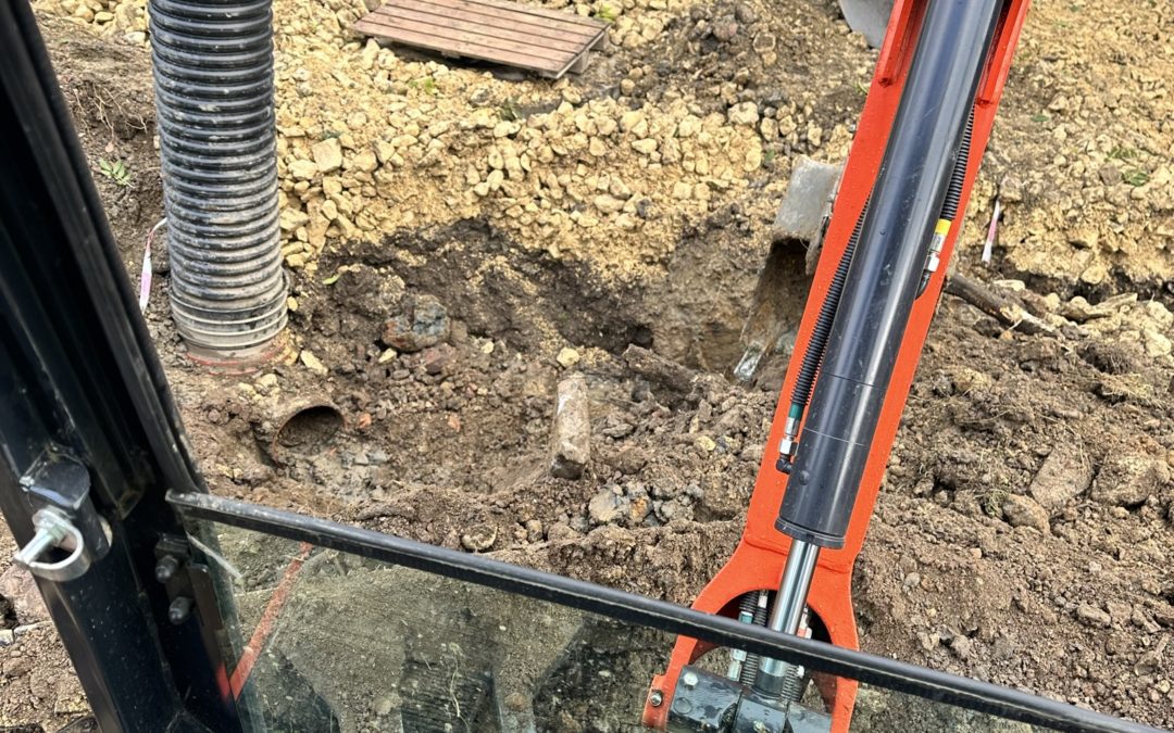 Wykopy pod oczka wodne i baseny